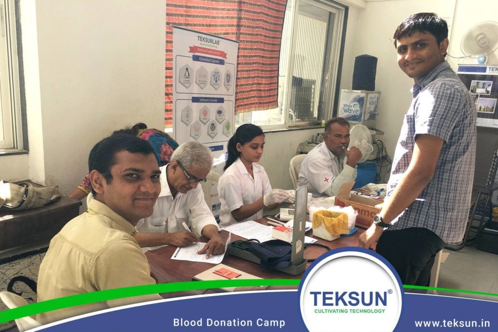 Blood Donation Camp - Life at Teksun